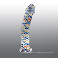 Sex Toy Glass Dildo para Mujeres Injo-Dg085